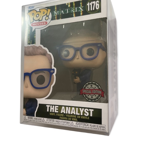Funko pop! Matrix The Analyst special edition with hard stack protector - Picture 2 of 8